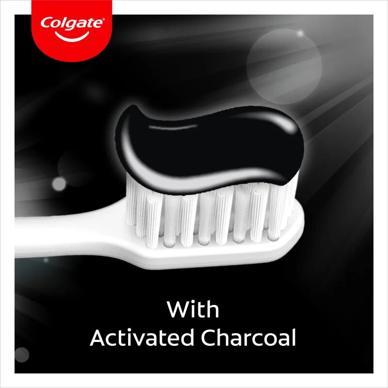 Colgate Advanced White Charcoal fogfehérítő fogkrém faszénnel 75 ml