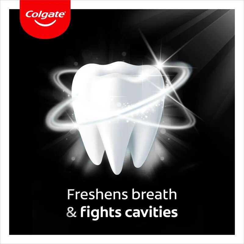 Colgate Advanced White Charcoal fogfehérítő fogkrém faszénnel 75 ml