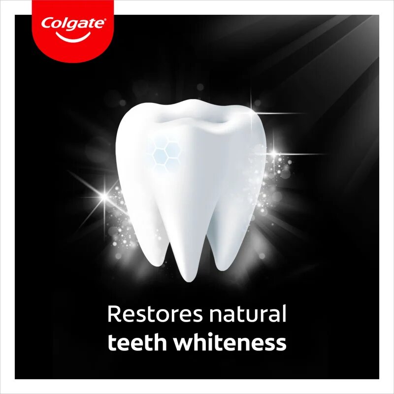 Colgate Advanced White Charcoal fogfehérítő fogkrém faszénnel 75 ml