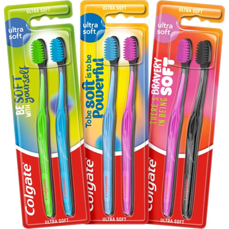 Colgate Duopack fogkefe ultra gyenge 2 db