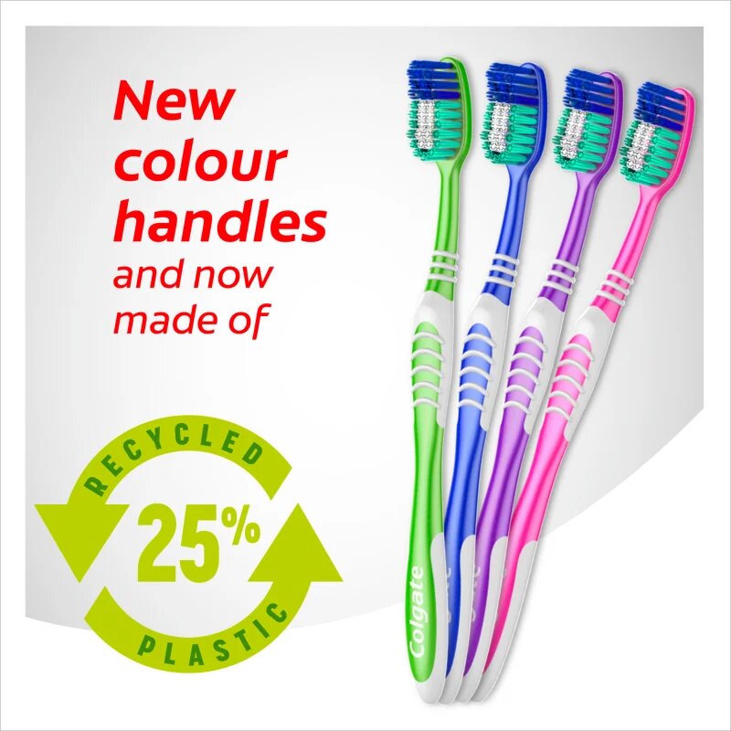 Colgate Extra Clean Medium medium fogkefék 2 db