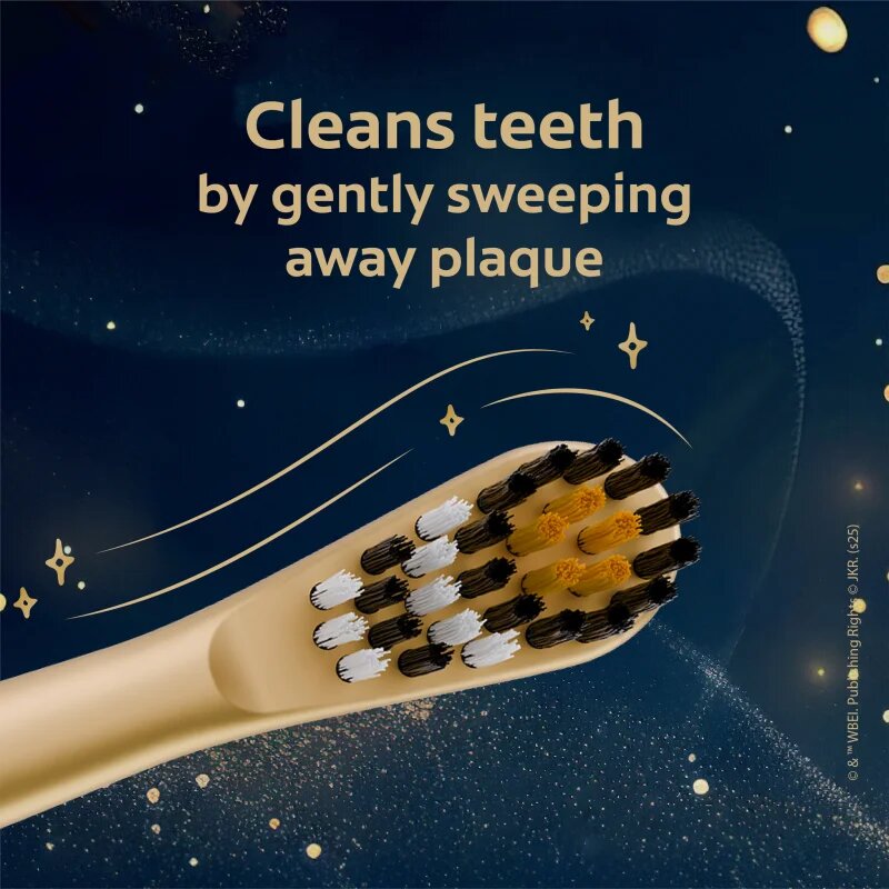 Colgate Harry Potter elemes gyermek fogkefe extra soft Silver 1 db