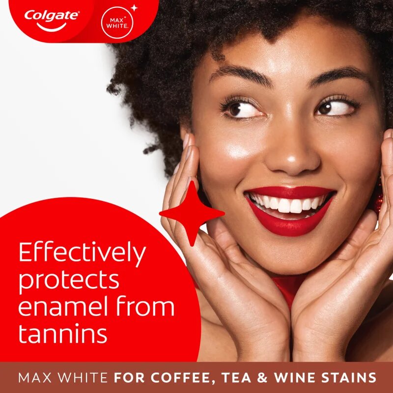 Colgate Max White One Coffee Tea & Wine fehérítő fogkrém 75 ml