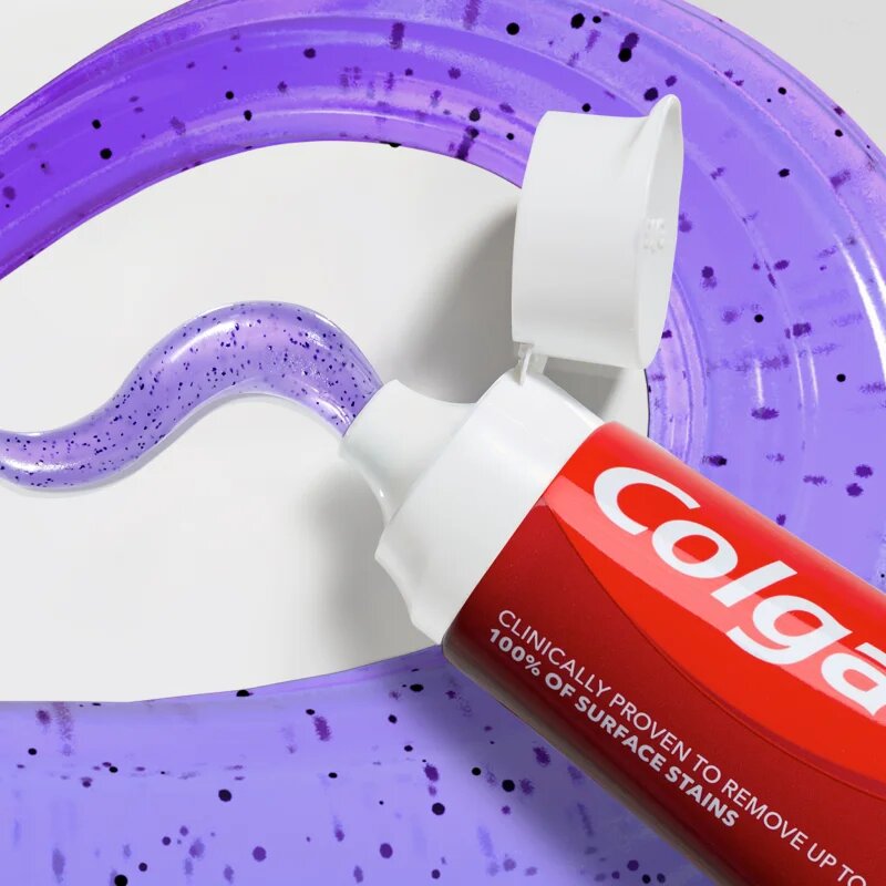 Colgate Max White Purple Reveal frissítő hatású fogkrém 3x75 ml