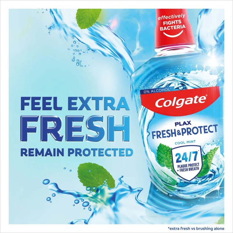 Colgate Plax Cool Mint gyógynövényes szájvíz 500 ml