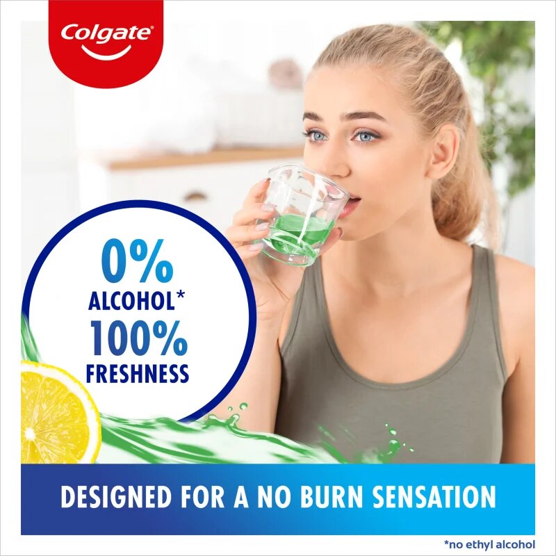 Colgate Plax Tea & Lemon szájvíz foglepedék ellen 500 ml