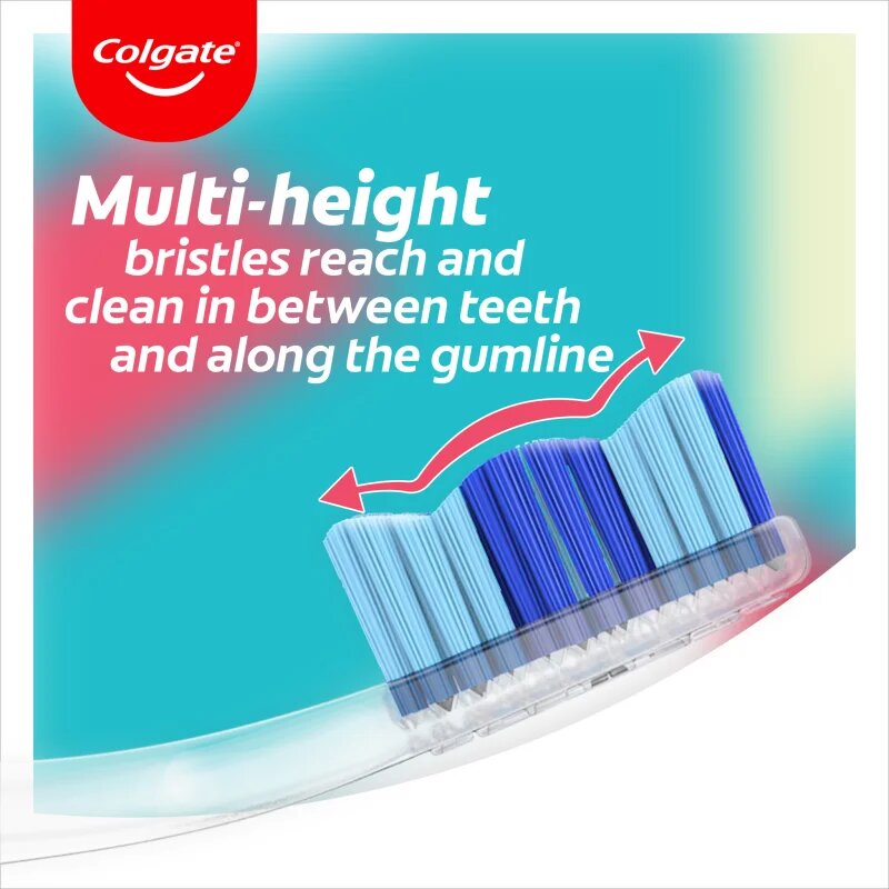 Colgate Twister Design Edition fogkefe 4 db