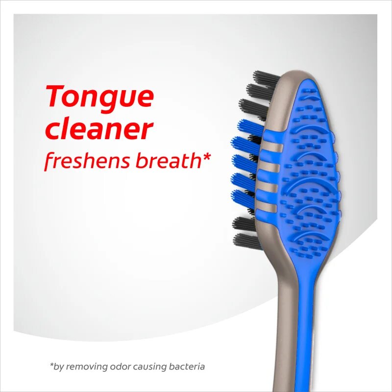 Colgate Zig Zag Charcoal medium fogkefék 3 db