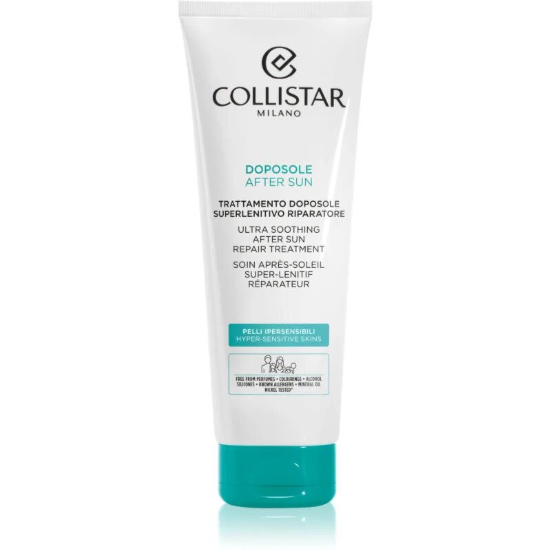 Collistar After Sun Ultra Soothing Repair Treatment nyugtató és helyreállító ápolás napozás után 250 ml