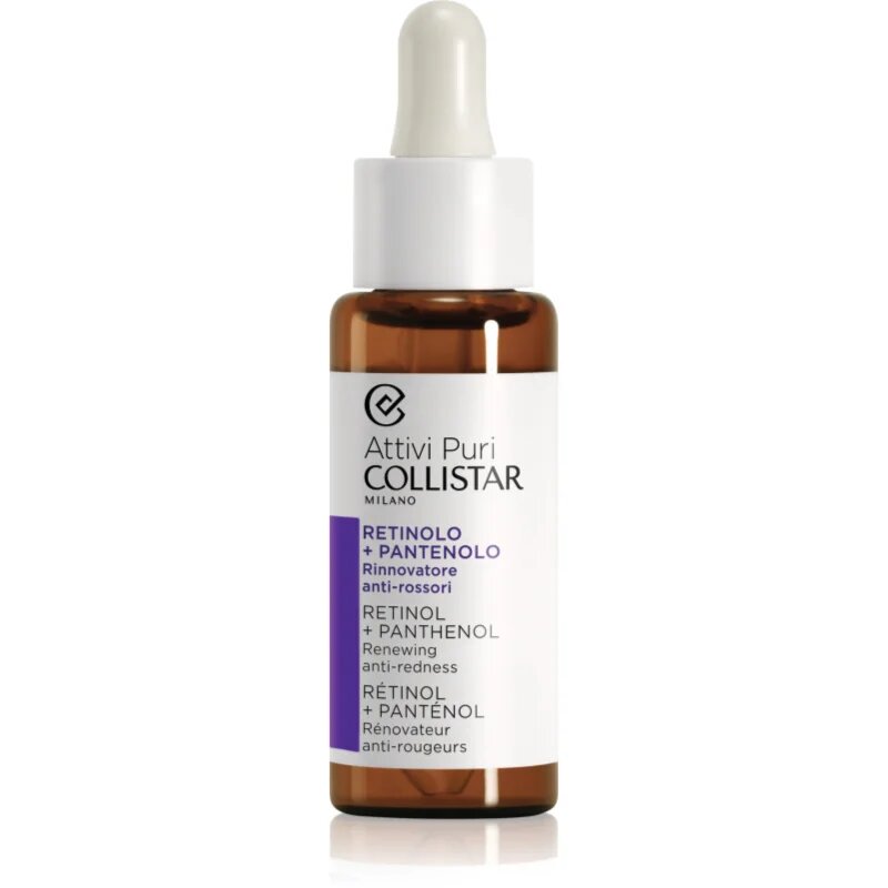 Collistar Attivi Puri Retinol + Phloretin ránctalanító retinol szérum pantenollal 30 ml