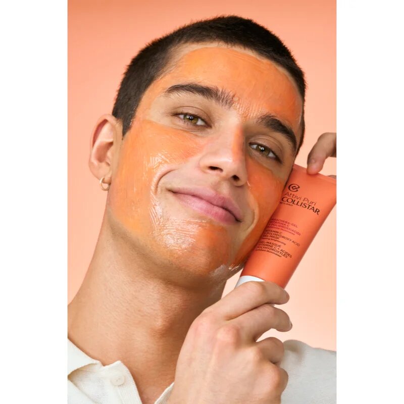 Collistar Attivi Puri Vitamin C + Polyhydroxy Acid Gel-Mask zselés arcmaszk C vitamin 75 ml