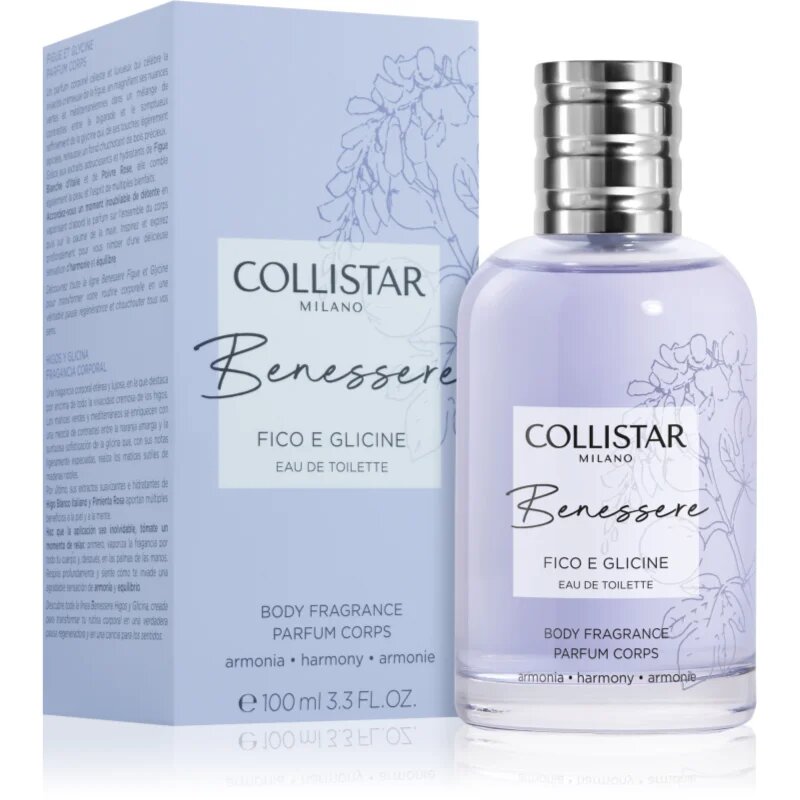Collistar Benessere Fig and Wisteria parfümözött spray a testre hölgyeknek 100 ml