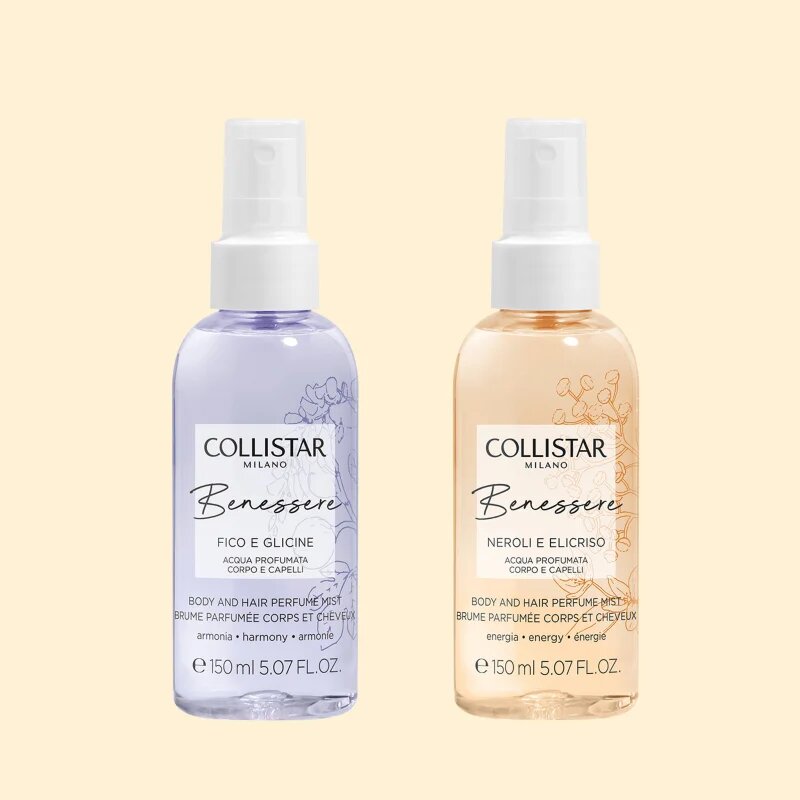 Collistar Benessere Neroli and Helichrysum parfümözött spray haj és test hölgyeknek 150 ml