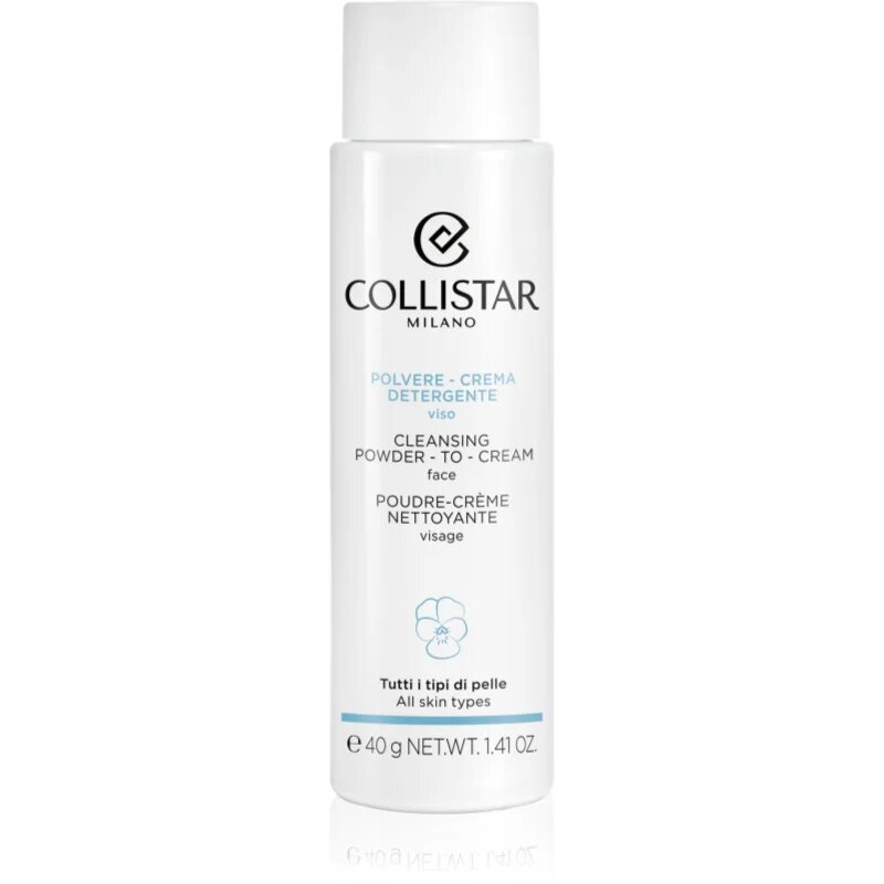Collistar Cleansing Powder-to-cream face tisztító krém 40 g