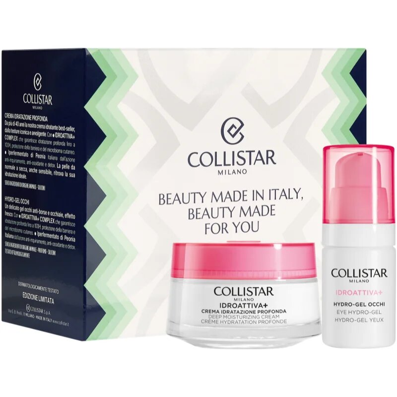 Collistar Deep Moisturizing Set ajándékszett az intenzív hidratálásért 1 db