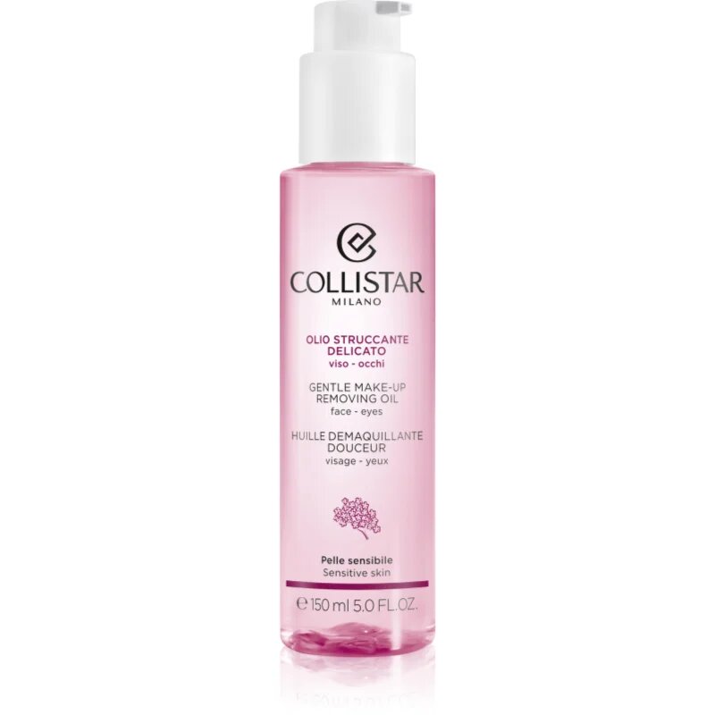 Collistar Gentle Make-up Removing Oil tisztító és sminklemosó olaj 150 ml