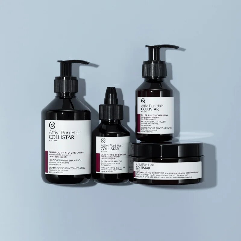 Collistar Hair Phyto-Keratin Oil Restructuring Nourishing regeneráló hajolaj keratinnal 100 ml