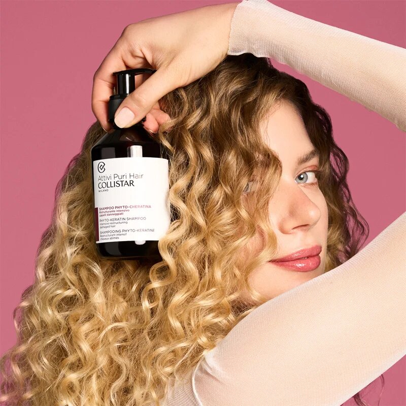 Collistar Hair Phyto-Keratin Shampoo Intensive Restructuring sampon keratinnal 250 ml