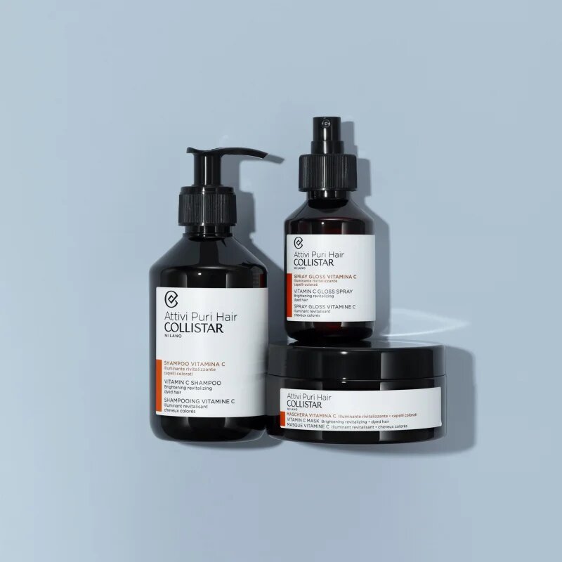 Collistar Hair Vitamin C Mask Brightening Revitalizing haj maszk C vitamin 200 ml