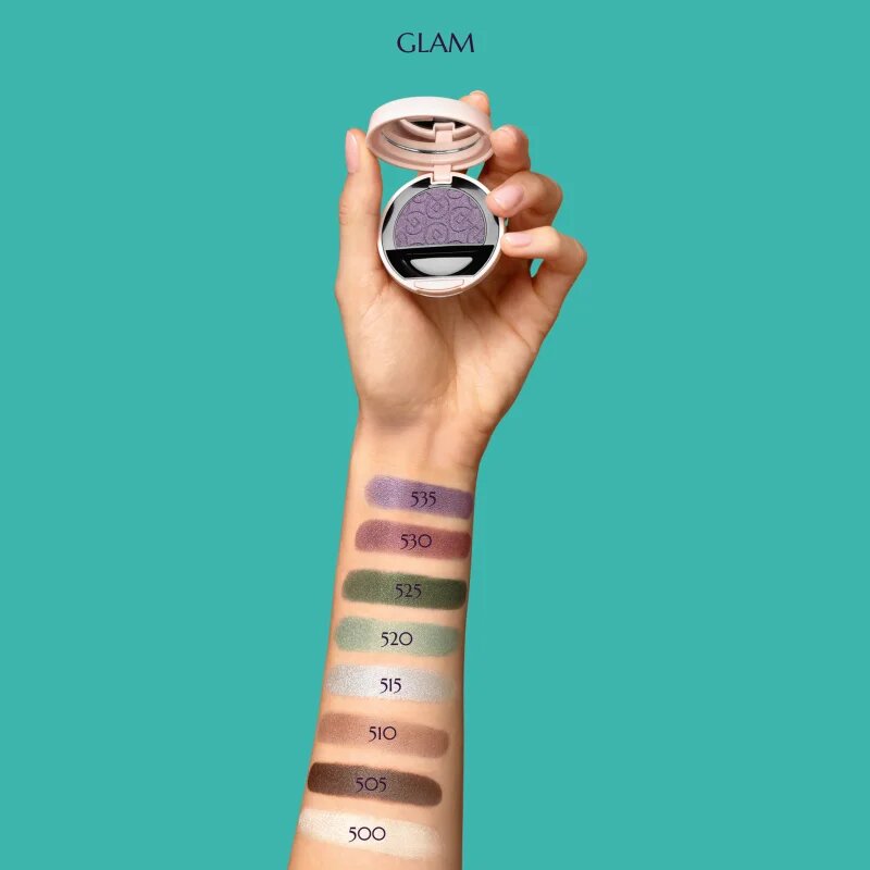 Collistar Impeccabile Compact Eyeshadow intenzív szemhéjfesték 520 Eden Shimmer 3 g