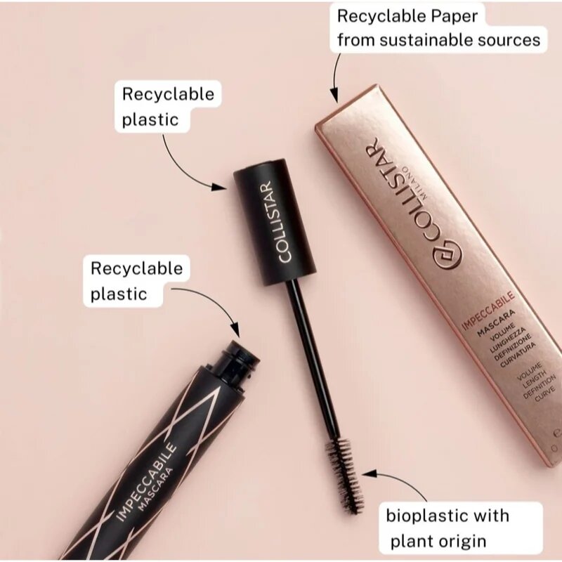 Collistar Impeccabile Mascara Intenzív fekete az extrém hosszúságért 14 ml