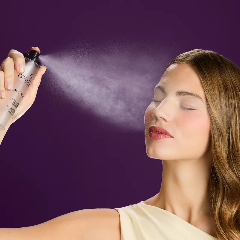 Collistar Impeccabile Setting Spray sminkfixáló spray púderes hatással 100 ml