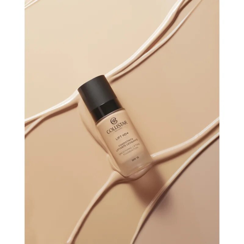 Collistar LIFT HD+ Smoothing Lifting Foundation SPF 15 lifting hatású alapozó a tökéletes bőrért árnyalat 5N - Amber 30 ml