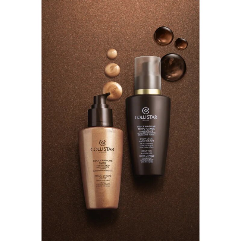 Collistar Magic Drops Body-Legs Self-Tanning Concentrate önbarnító emulzió a testre és a lábra 125 ml