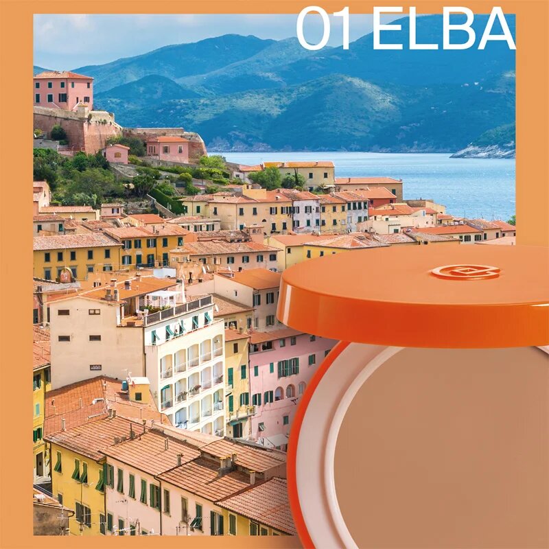 Collistar Mediterranea Sun Compact Foundation REFILL púderes make-up SPF 15 árnyalat 01 Elba 10.5 g