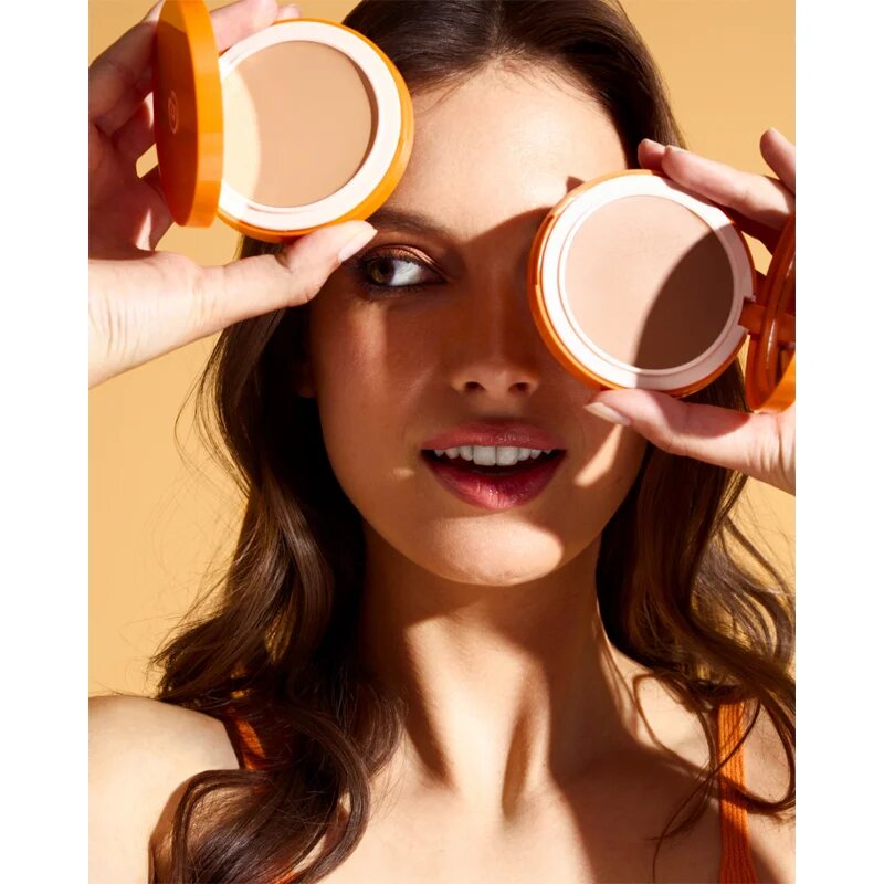 Collistar Mediterranea Sun Compact Foundation REFILL púderes make-up SPF 15 árnyalat 01 Elba 10.5 g