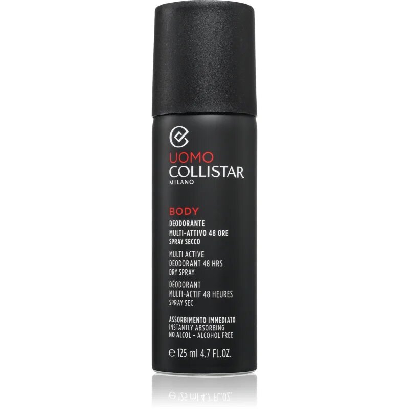 Collistar Multi-Active Deodorant 48hrs Dry Spray frissítő spray dezodor uraknak 125 ml