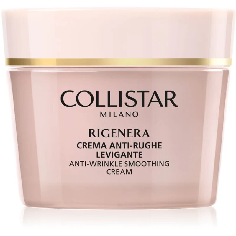Collistar Rigenera Smoothing Anti-Wrinkle Cream Face And Neck nappali és éjszakai liftinges krém 50 ml
