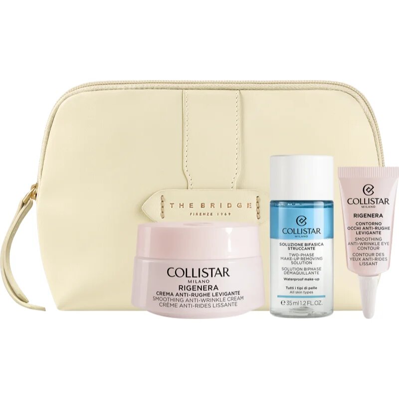Collistar Rigenera Smoothing Anti-Wrinkle Cream Gift Set ajándékszett ránctalanító hatással