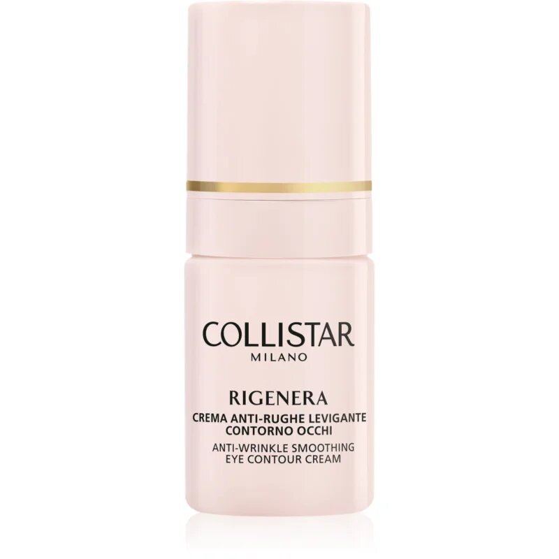 Collistar Rigenera Smoothing Anti-Wrinkle Eye Contour kisimító szemkörnyékápoló gél a ráncok ellen 15 ml