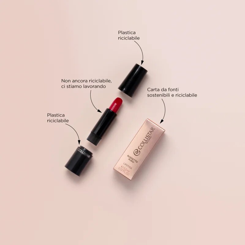 Collistar Rossetto Lipstick Refill hosszan tartó rúzs utántöltő árnyalat 106 BRIGHT ORANGE 3.5 ml