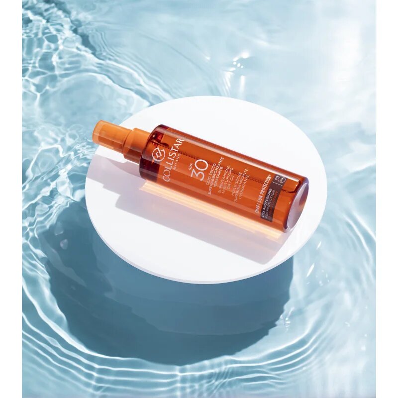 Collistar Smart Sun Protection Supertanning Moisturizing Dry Oil SPF 30 védő és száraz napozó olaj SPF 30 200 ml