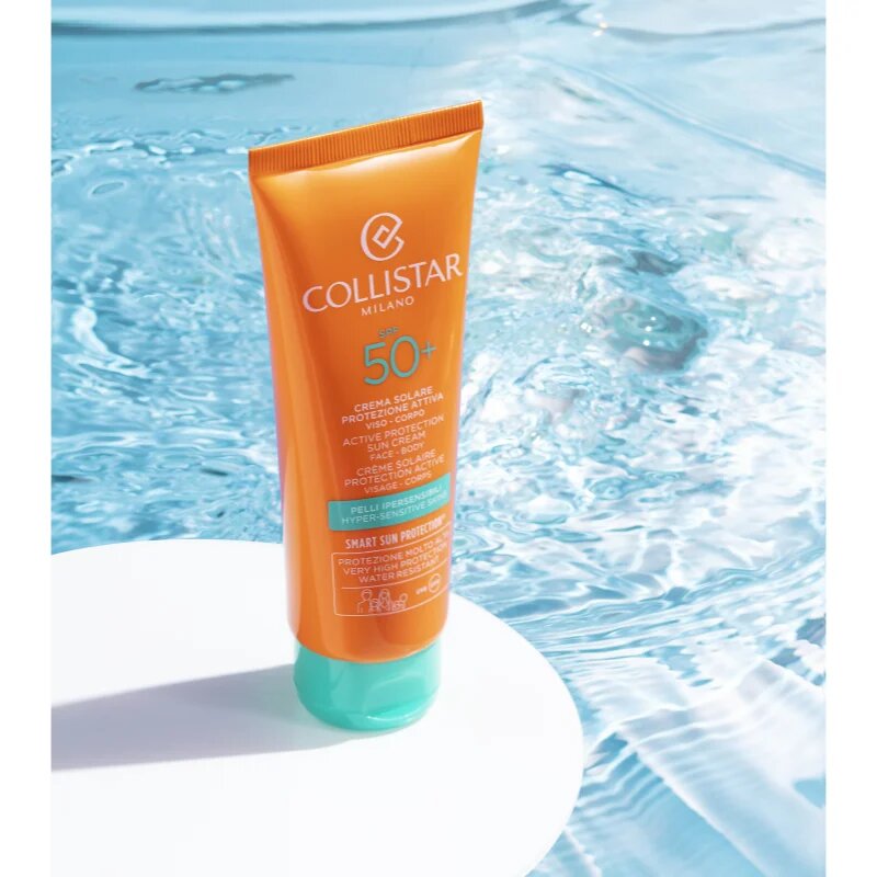 Collistar Special Perfect Tan Active Protection Sun Cream védőkrém napozásra SPF 50+ 100 ml