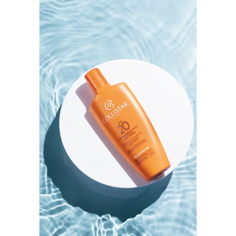 Collistar Special Perfect Tan Intensive Ultra-Rapid Supertanning Treatment készítmény a napbarnítottság felgyorsítására és meghosszabbítására SPF 20 2