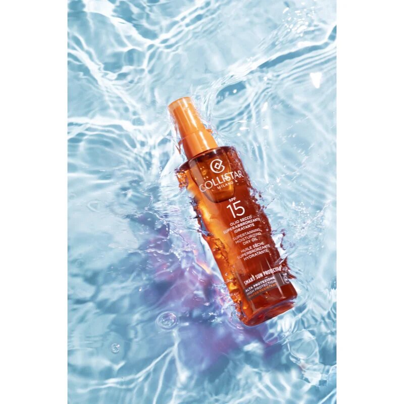Collistar Special Perfect Tan Supertanning Moisturizing Dry Oil napolaj SPF 15 200 ml