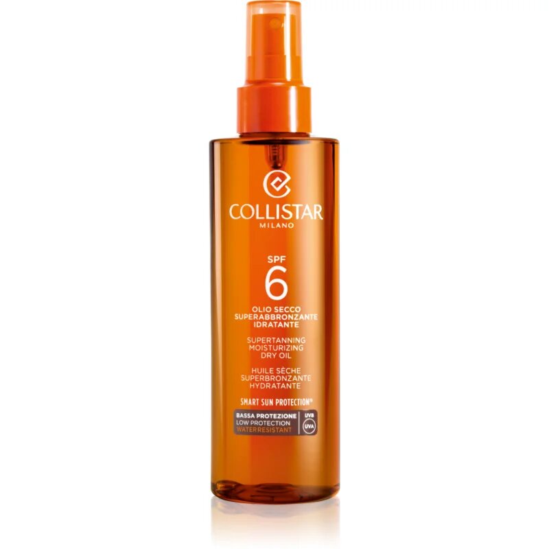Collistar Special Perfect Tan Supertanning Moisturizing Dry Oil száraz olaj napozáshoz SPF 6 200 ml