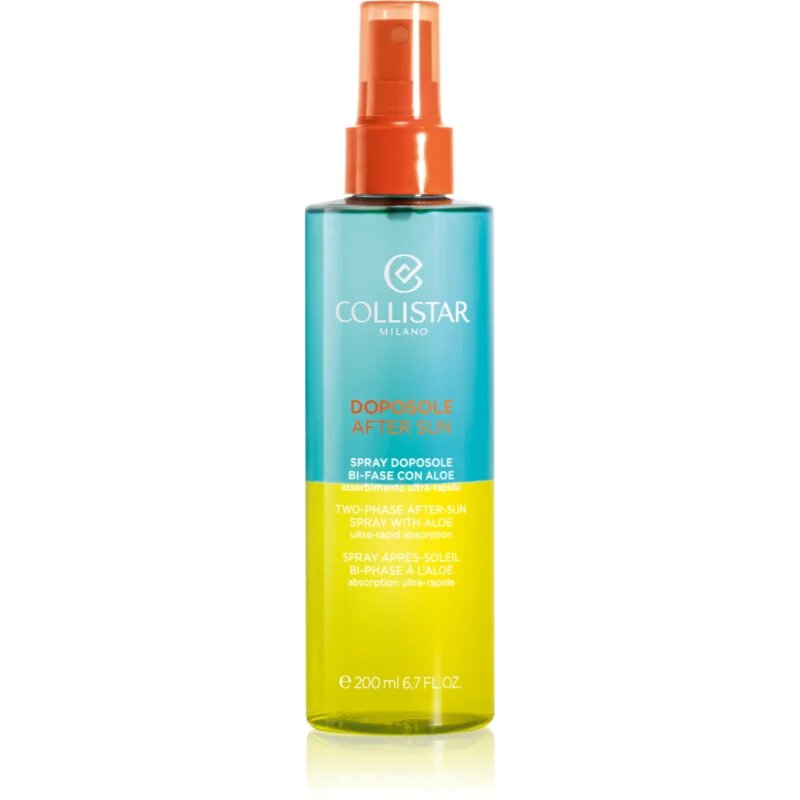 Collistar Special Perfect Tan Two-Phase After Sun Spray with Aloe testolaj napozás után 200 ml