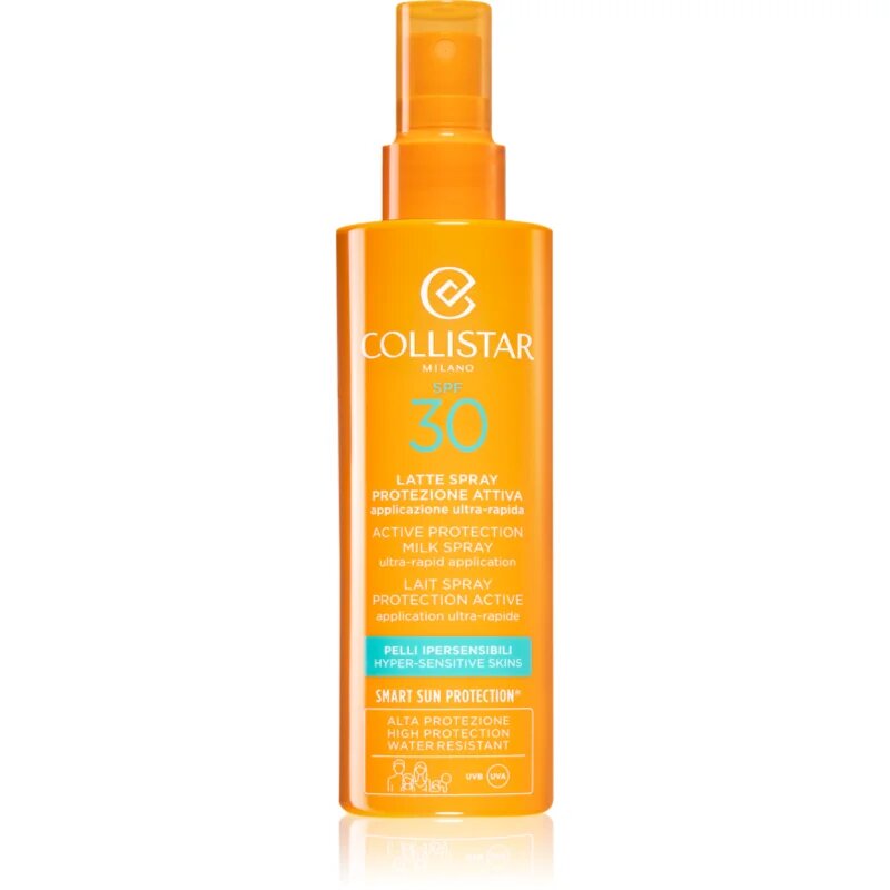 Collistar Sun Active Protection Milk Spray Naptej spray formában SPF 50 200 ml