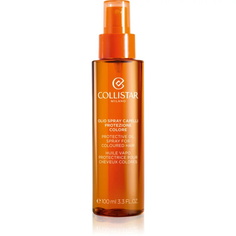 Collistar Sun Protective Oil Spray for Coloured Hair napvédő olaj hajra festett hajra spray formában 100 ml