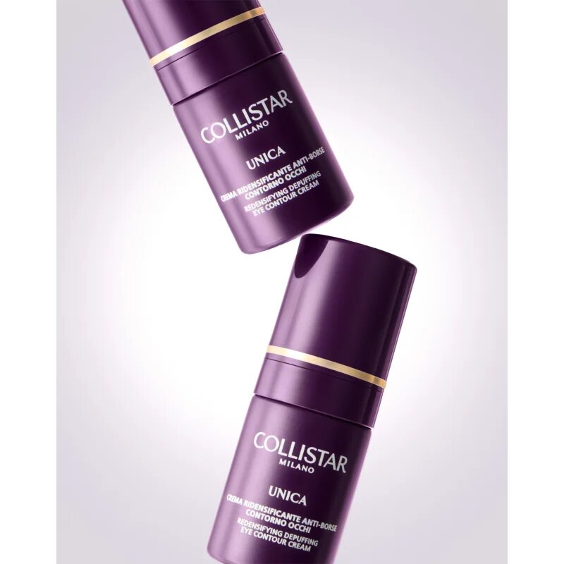 Collistar Unica Redensifying Draining Anti-Bags Eye Contour bőrélénkítő szemkrém duzzanatok és sötét karikák ellen 15 ml