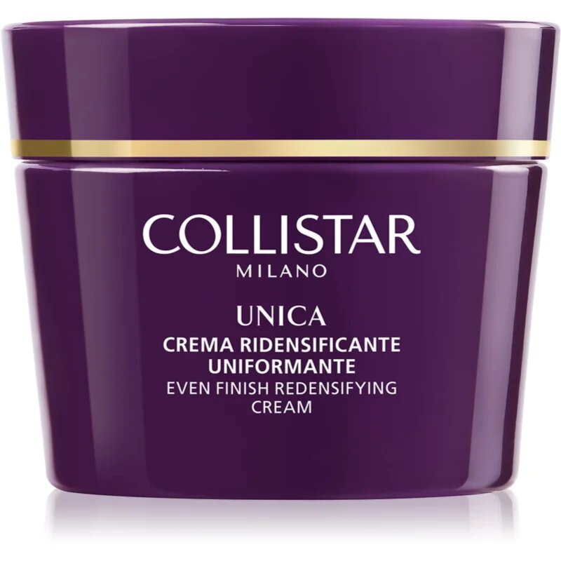 Collistar Unica Uniforming Redensifying Cream egységesítő tápláló krém a feszes bőrért 50 ml