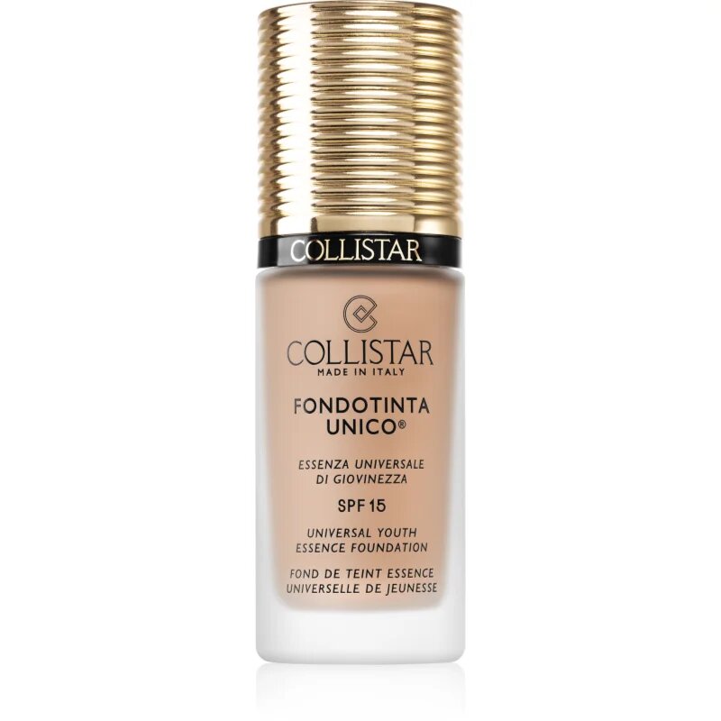 Collistar Unico® Foundation fiatalító make-up SPF 15 árnyalat 3R Rosy Beige 30 ml