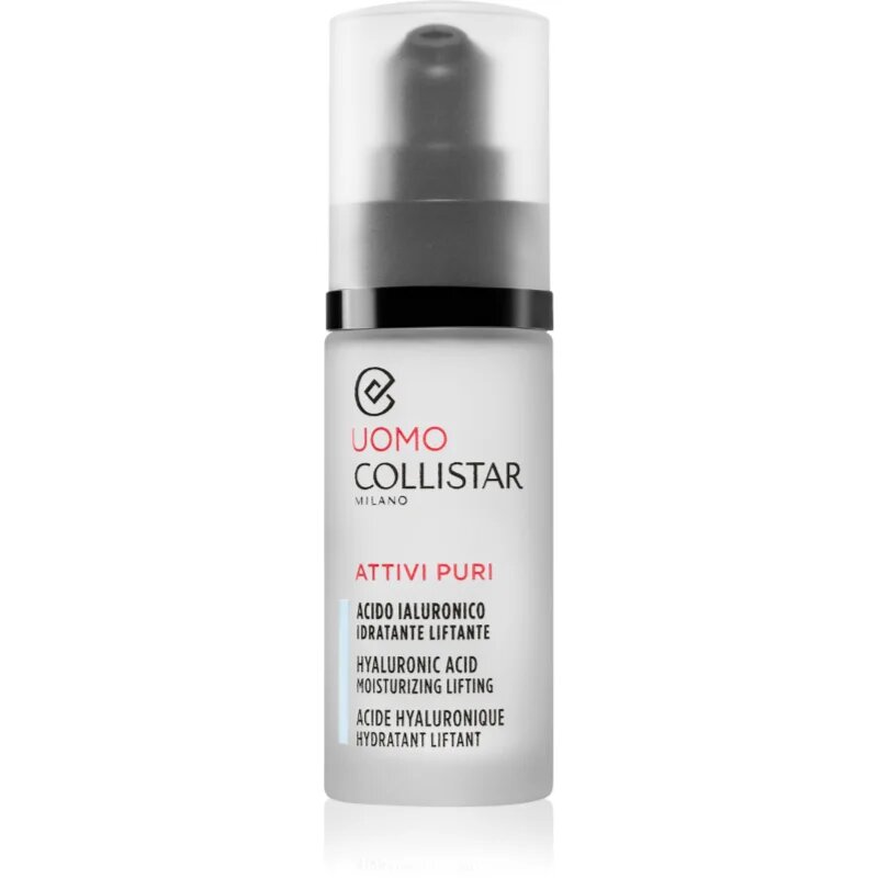 Collistar Uomo Hyaluronic Acid Moisturizing Lifting hidratáló szérum hialuronsavval 30 ml
