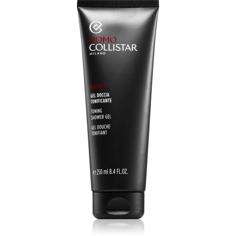 Collistar Uomo Toning Shower Gel fürdőgél férfiaknak proteinnel 250 ml