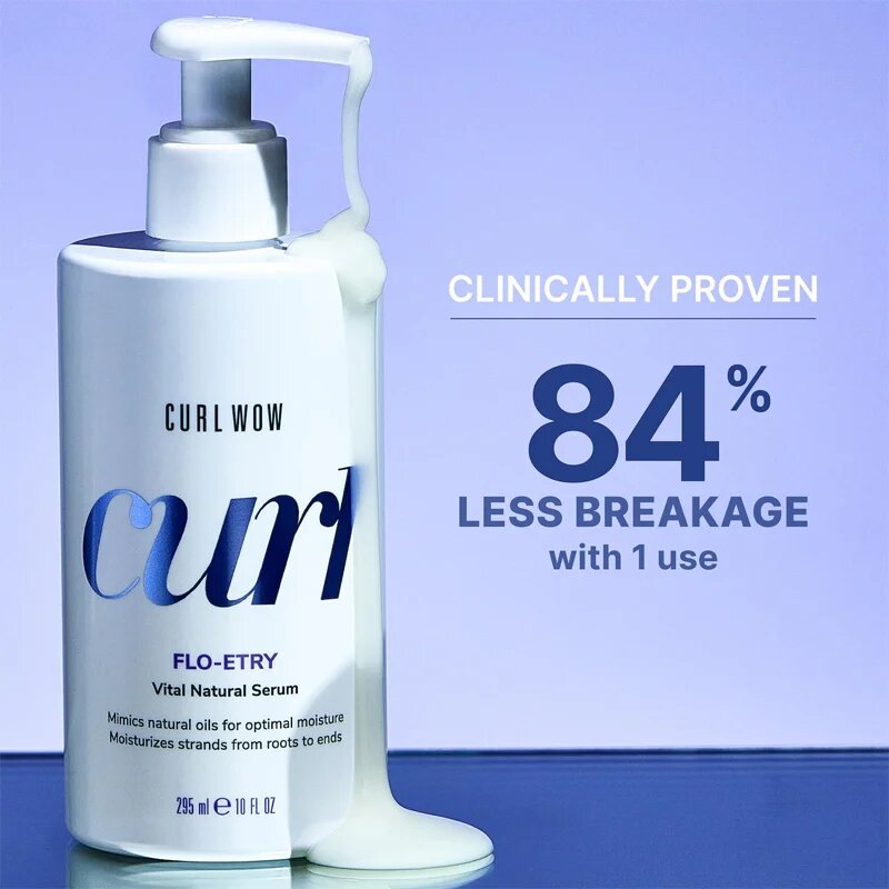 Color WOW Curl Flo-Entry regeneráló olaj szérum a hullámos és göndör hajra 295 ml