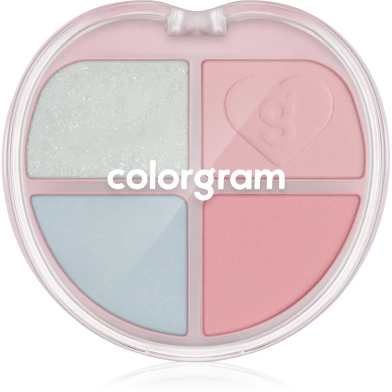 Colorgram Tintin Dory Eyeshadow Palette szemhéjfesték és élénkítő paletta árnyalat 05 Fairy Dory 4 g